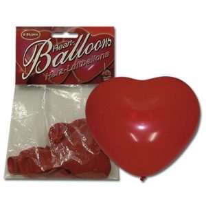 Cadeautjes Hartvormige Ballonnen 6st.. Erotisch shoppen doe je bij Women Toys; De lekkerste vrouwenspeeltjes