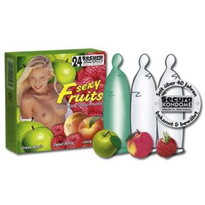 Condoom 3 Condooms Met Fruit Smaak. Erotisch shoppen doe je bij Women Toys; De lekkerste vrouwenspeeltjes