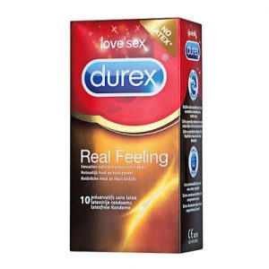 Condoom Durex - Real Feeling Condooms 10 St.. Erotisch shoppen doe je bij Women Toys; De lekkerste vrouwenspeeltjes