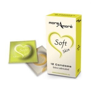 Condoom MoreAmore - Condoom Soft Skin 12 St.. Erotisch shoppen doe je bij Women Toys; De lekkerste vrouwenspeeltjes