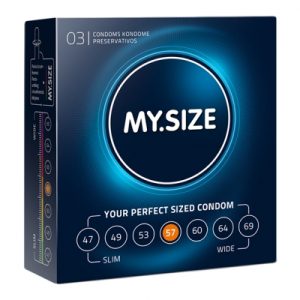 Condoom My Size - Natural Latex Condom 57 Width 3 St.. Erotisch shoppen doe je bij Women Toys; De lekkerste vrouwenspeeltjes