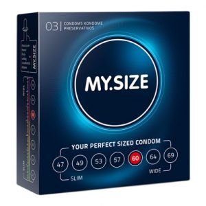 Condoom My Size - Natural Latex Condom 60 Width 3 St.. Erotisch shoppen doe je bij Women Toys; De lekkerste vrouwenspeeltjes