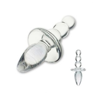 Glazen Butt Plug Glas - Titus Beaded Glazen Butt Plug. Erotisch shoppen doe je bij Women Toys; De lekkerste vrouwenspeeltjes