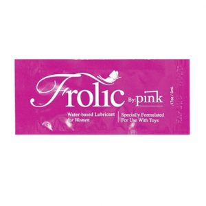 Glijmiddel Pink - Frolic Glijmiddel 5ml.. Erotisch shoppen doe je bij Women Toys; De lekkerste vrouwenspeeltjes