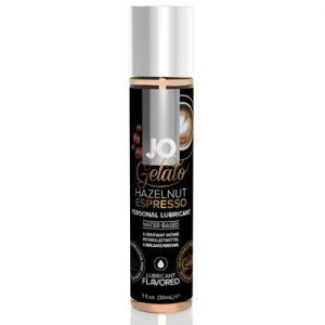 Glijmiddel System JO - Gelato Hazelnoot Espresso Glijmiddel Waterbasis 30 Ml. Erotisch shoppen doe je bij Women Toys; De lekkerste vrouwenspeeltjes