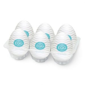 Kunstvagina Tenga - Egg Wavy (6 Stuks). Erotisch shoppen doe je bij Women Toys; De lekkerste vrouwenspeeltjes