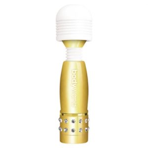 Magic Wand Vibrator Bodywand - Mini Massager Goud. Erotisch shoppen doe je bij Women Toys; De lekkerste vrouwenspeeltjes