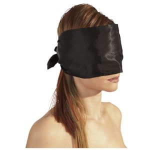 Maskers Bondage Blinddoek - Zwart. Erotisch shoppen doe je bij Women Toys; De lekkerste vrouwenspeeltjes