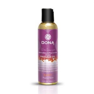 Middelen Dona - Scented Massage Olie Tropical Tease 125 Ml. Erotisch shoppen doe je bij Women Toys; De lekkerste vrouwenspeeltjes