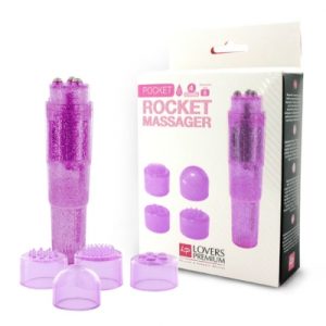 Mini Vibrator LoversPremium - Pocket Rocket Massager Paars. Erotisch shoppen doe je bij Women Toys; De lekkerste vrouwenspeeltjes