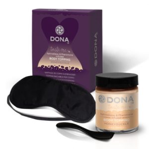 Vibrator Pakket Dona - Body Topping Kamperfoelie 60 Ml. Erotisch shoppen doe je bij Women Toys; De lekkerste vrouwenspeeltjes