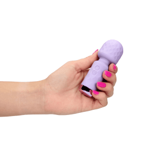 Loveline Mini Wand Vibrator Night Magic - womentoys.nl