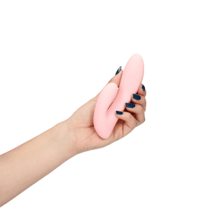 Loveline Ultra Soft Silicone G Spot Vibrator Cherry Chiffon - womentoys.nl