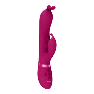 Vive Gada Vibrator 23 Cm Roos - womentoys.nl