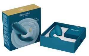 Womanizer Duo 2 - Vibrator En Stimulator Green - groen - womentoys.nl