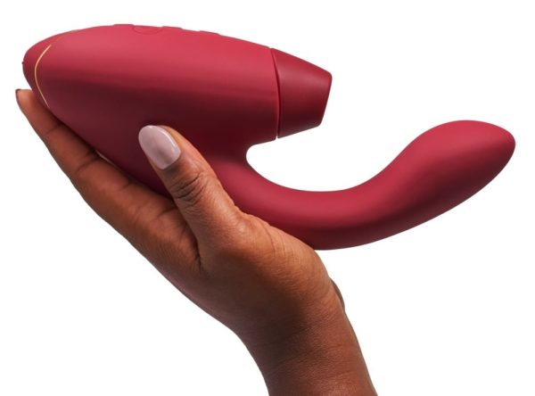 Womanizer Duo 2 - Vibrator En Stimulator Red - rood - womentoys.nl