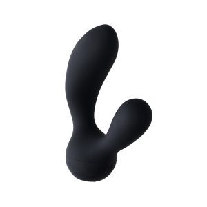 Amorelie Bold Denali Prostaat Vibrator 13 cm Zwart - womentoys.nl