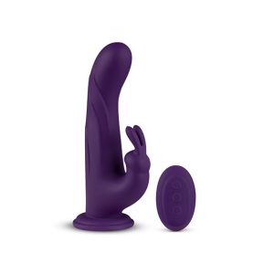 FeelzToys Whirl-Pulse Roterende Rabbit Vibrator Met Afstandsbediening Roos - womentoys.nl