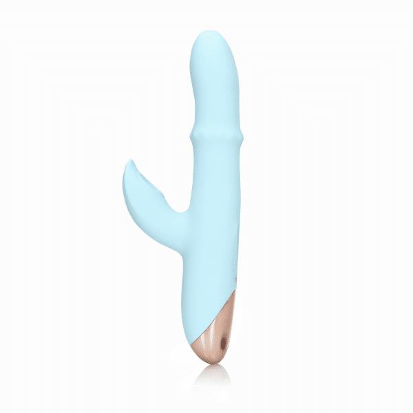 Loveline Pulse Wave Stotende Vibrator Arctic Blue 23 cm - womentoys.nl