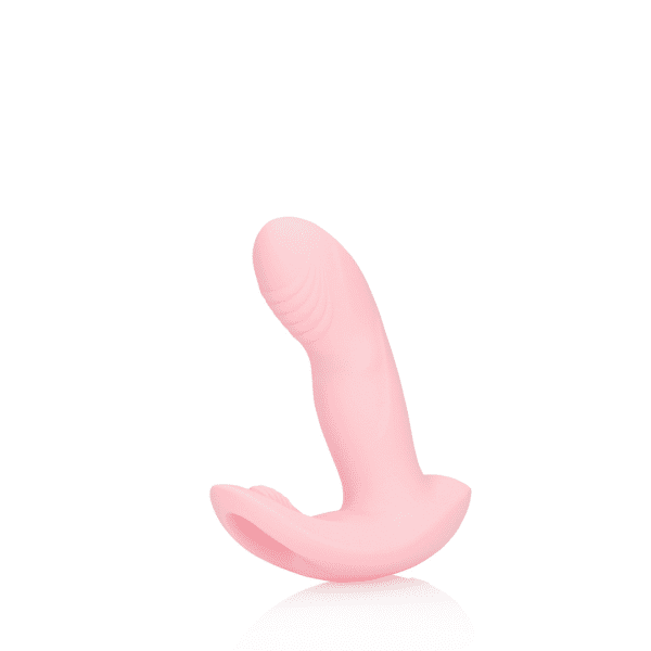 Loveline Wearable Vibrator Cherry Chiffon 13 cm - womentoys.nl