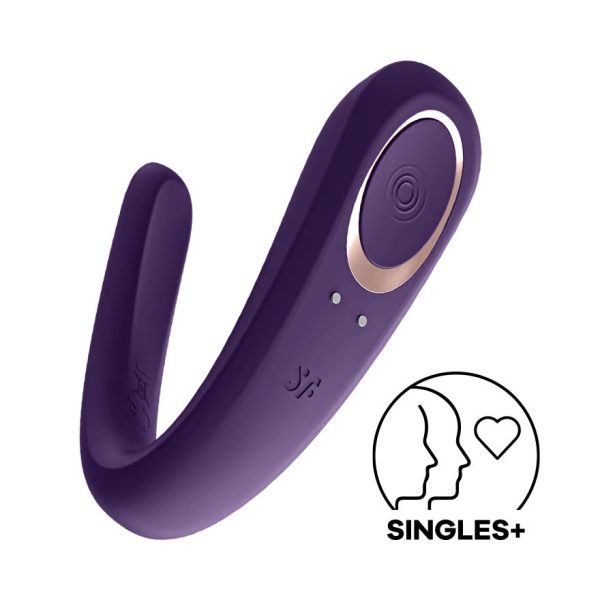 Satisfyer Double Classic Partner Vibrator Voor Koppels - womentoys.nl