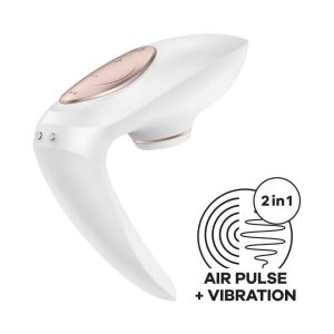 Satisfyer Pro 4 Luchtdruk Vibrator Voor Koppels + Vibratie - womentoys.nl