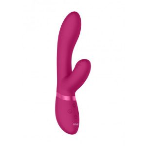 Vive Kyra Rabbit Vibrator 21 Cm Roos - womentoys.nl