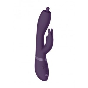 Vive Nilo G-Spot Tarzan Vibrator 22 Cm Zwart - womentoys.nl