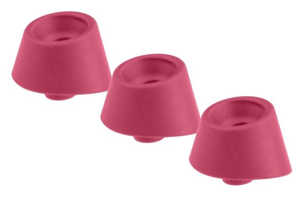 Womanizer Opzetkapjes DUO / Inside Out - 3 Stuks Raspberry - maat M - womentoys.nl