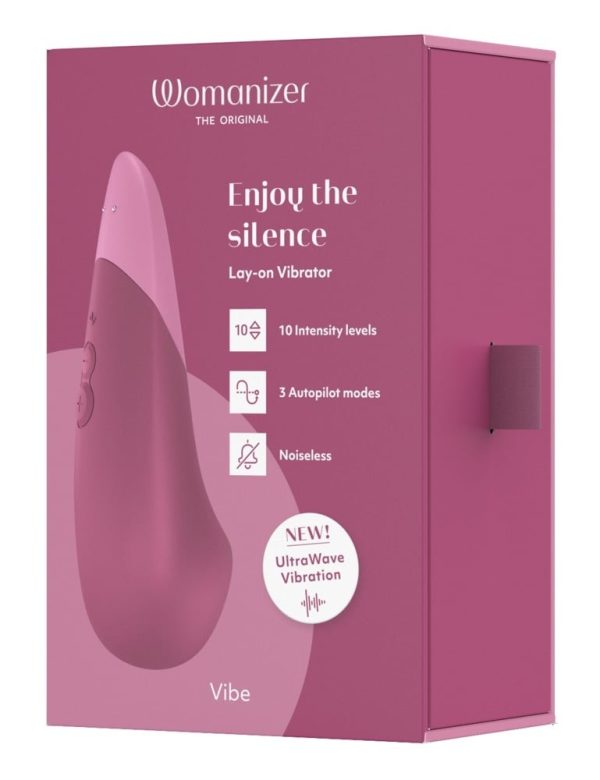 Womanizer Vibe Stille UltraWave Vibrator Roze (pink) - womentoys.nl