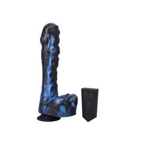 Doc Johnson Fort Troff Issued Tendril Stotende Vibrator Blauw 21 Cm - womentoys.nl