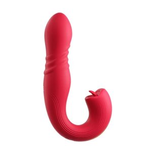 HoneyPlayBox Joi Thrust 2 Vibrator Met App 17 cm Blauw - womentoys.nl