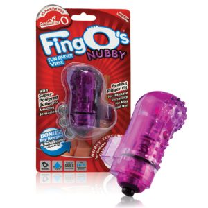 The Screaming O The FingO Nubby Vinger Vibrator - womentoys.nl