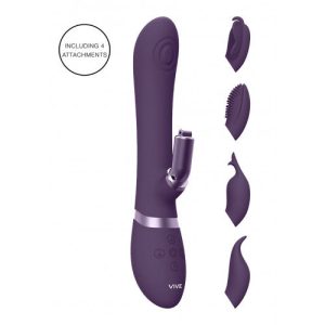 Vive Etsu Tarzan Vibrator 22 Cm Purper - womentoys.nl