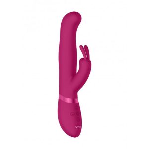 Vive Izara Roterende G-spot Rabbit Vibrator 22 Cm Roos - womentoys.nl