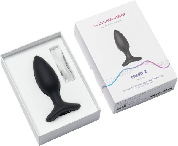 Lovense Hush 2 - Vibrerende Buttplug Met App Size S (38mm) - womentoys.nl